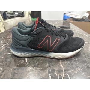 New Balance Black and Red Athletic Shoes